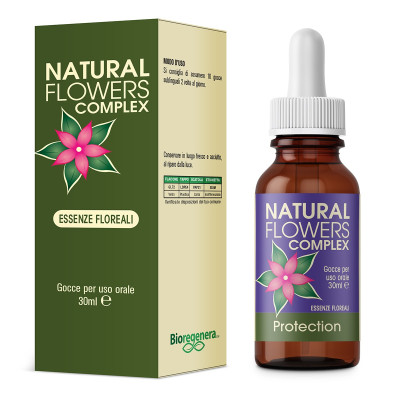 NATURAL FLOWERS PROTECTION essenze floreali Gocce 30 ml