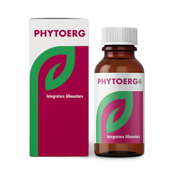 PHYTOERG 4 integratore alimentare fitopreparato Gocce 50 ml