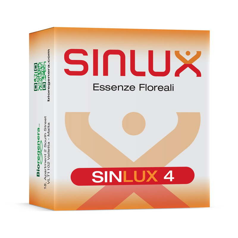 SINLUX 4 essenze floreali 3 monodose da 1 g