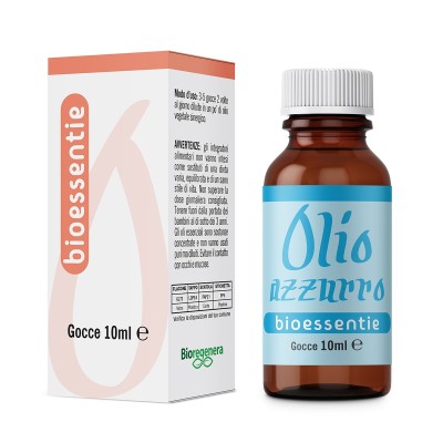 BIOESSENTIE OLIO AZZURRO olio essenziale rilassante antidepressivo antistress Gocce 10 ml