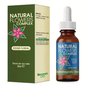 NATURAL FLOWERS ELECTROMAGNETIC STRESS essenze floreali Gocce 30 ml