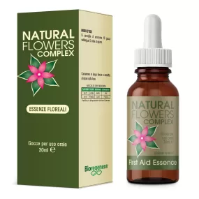 NATURAL FLOWERS FIRST AID ESSENCE essenze floreali Gocce 30 ml