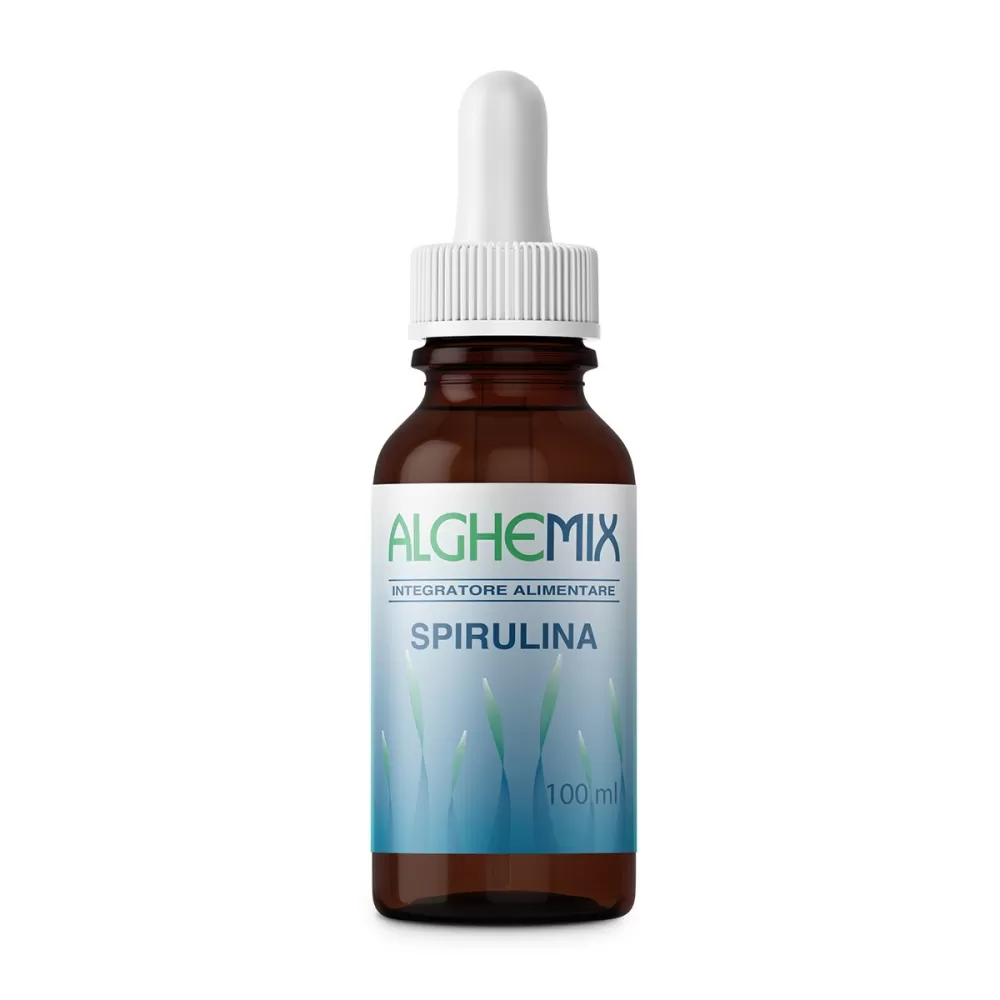 ALGHEMIX SPIRULINA integratore alimentare fitopreparato antinfiammator