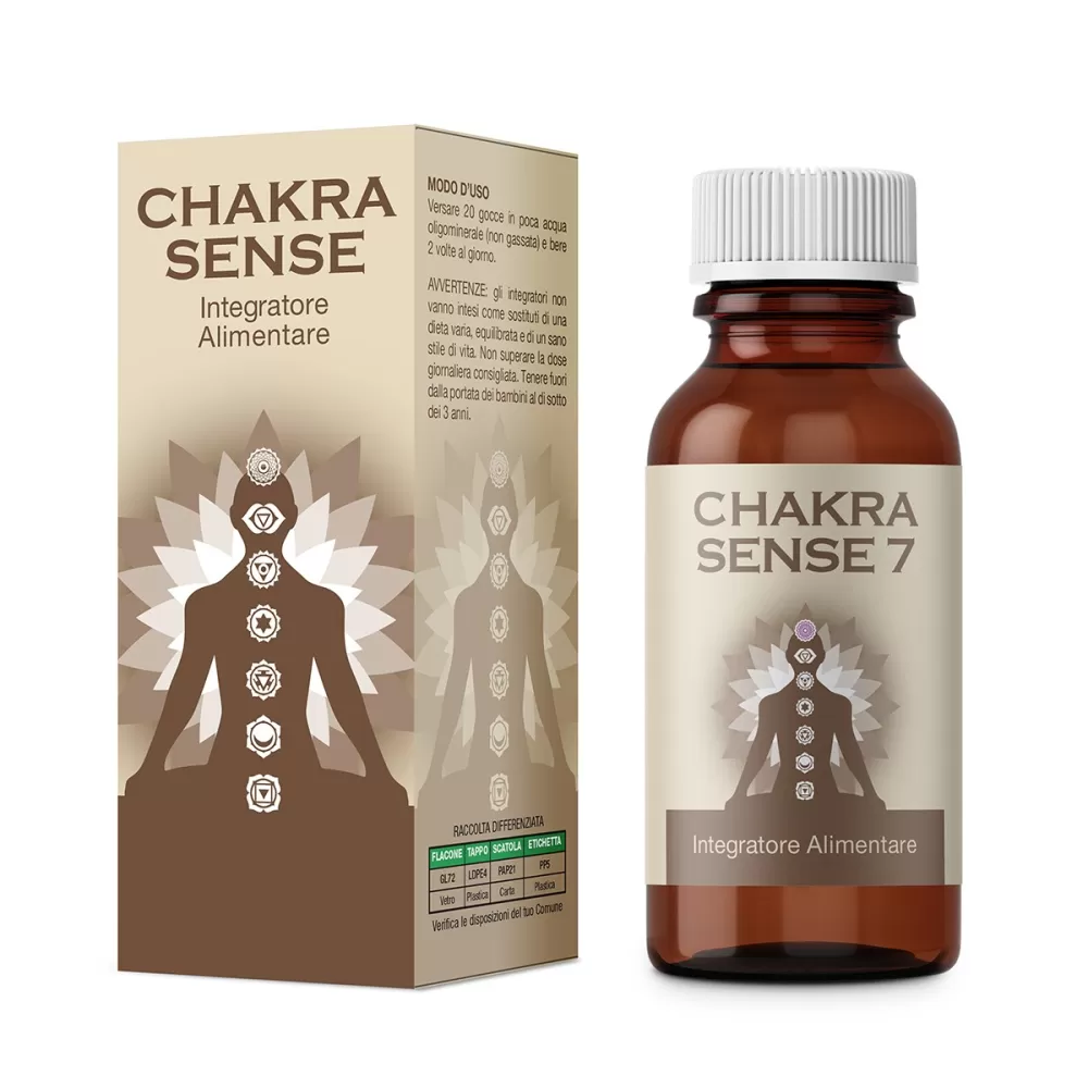 CHAKRA SENSE 7 integratore alimentare fitopreparato Gocce 50 ml
